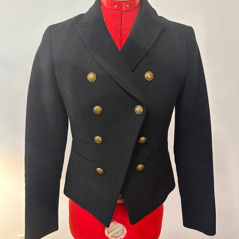 Banana Republic black jacket with golden buttons